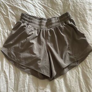 lululemon athletica Taupe Athletic Shorts